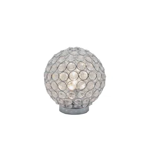 Crystal Globe Table Lamp 2/bx