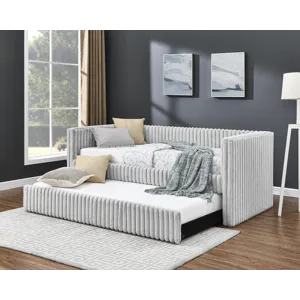 Hailey Daybed Back Side Rail L.grey