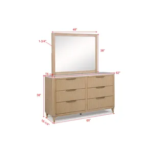 Kara Dresser-cerused Natural
