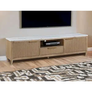 Kara TV Stand-cerused Natural