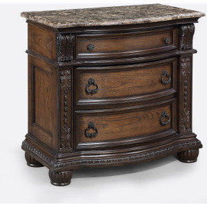 Stanley Night Stand-coffee Brown