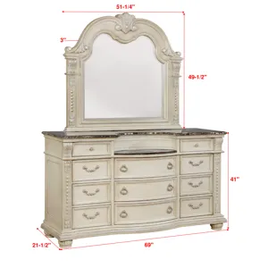 Stanley Dresser Antique White