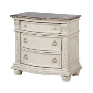 Stanley Night Stand Antique White