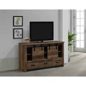 Calhoun Media Chest W/barn Door