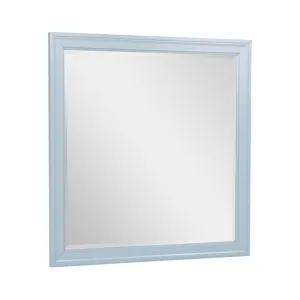 Louis Philip Dresser Top Mirror Blue