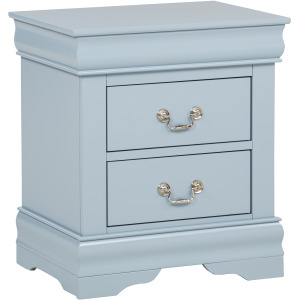 Louis Philip Night Stand Blue