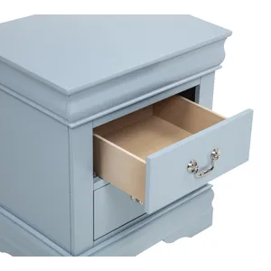 Louis Philip Night Stand Blue