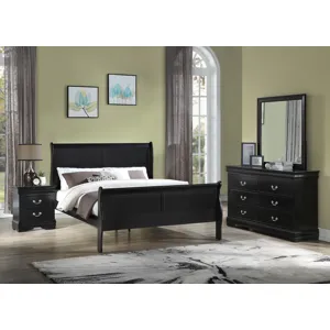 Louis Philip Chest Black