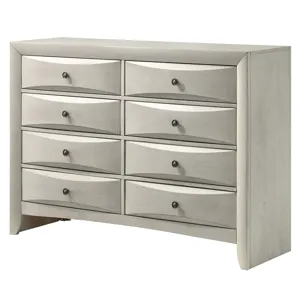 Emily Dresser 8 Drawers White