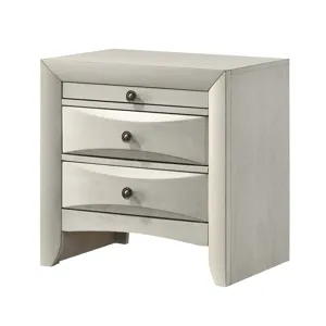 Emily Night Stand White