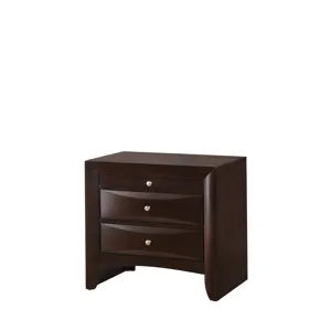 Emily Night Stand Dark Cherry