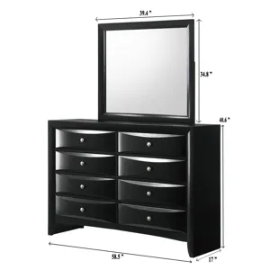 Fallon Dresser Black