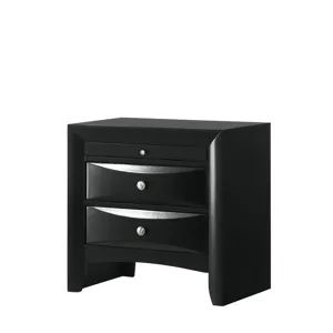 Fallon Night Stand Black