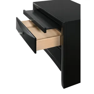 Fallon Night Stand Black