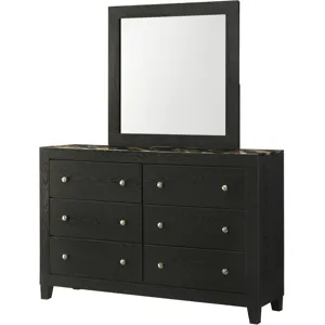 Cadence Dresser-black Gold
