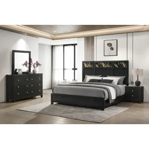 Cadence Chest-black Gold