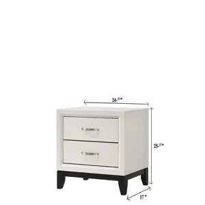 Akerson Night Stand Chalk