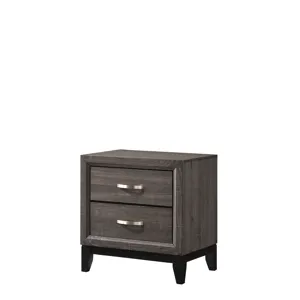 Akerson Night Stand Grey