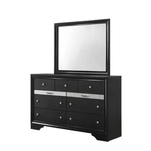Regata Dresser Black/silver