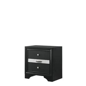 Regata Night Stand Black/silver