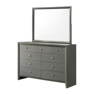 Denker Dresser Gun Metal