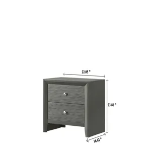 Denker Night Stand Gun Metal