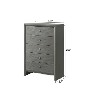 Denker Chest Gun Metal