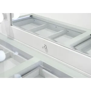 Luxo Vanity Top W/led White