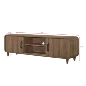 Nyomi TV Stand - Light Brown