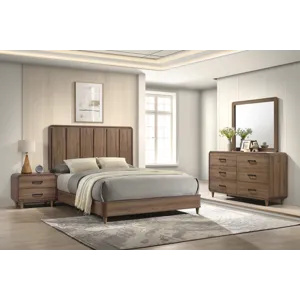 Nyomi Night Stand - Light Brown
