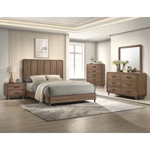Nyomi Night Stand - Light Brown