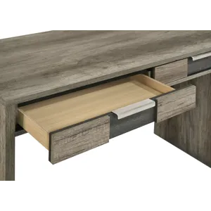 Rangley Writing Desk-grey/brown
