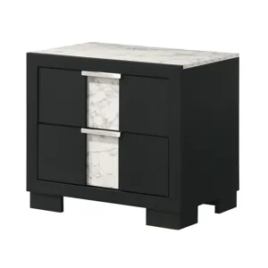 Rangley Night Stand - Black
