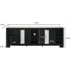 Rangley TV Stand - Black