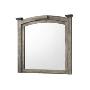 Ella-mae Dresser Top Mirror-reclaimed Grey