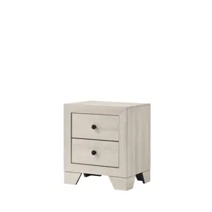 Atticus Night Stand White