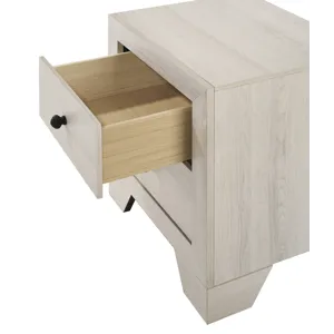 Atticus Night Stand White