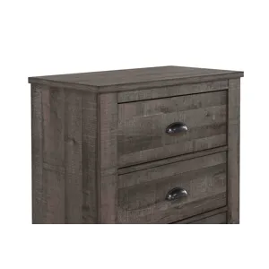 Coralee Night Stand Grey