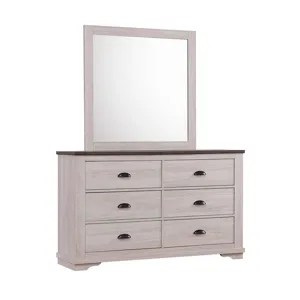 Coralee Dresser Chalk/grey