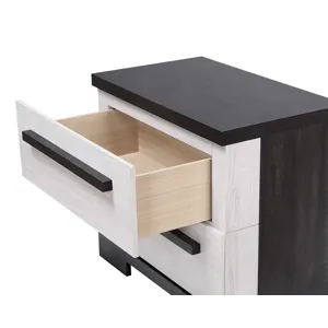 Remington Night Stand Chalk/ebony