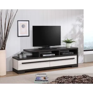 Remington TV Stand Chalk/ebony