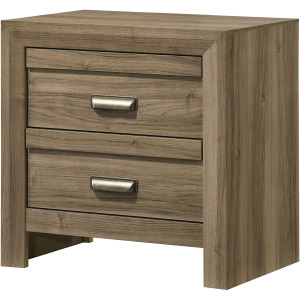 Valor Night Stand-light Brown
