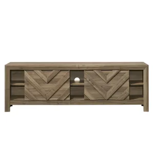 Valor TV Stand-light Brown