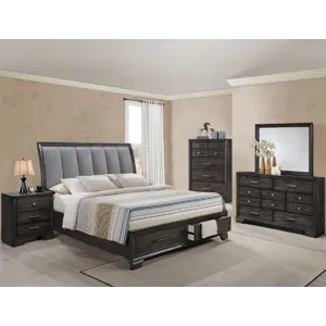 Jaymes King Platform Storage Footboard/drawer