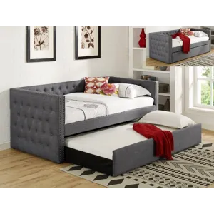 Trina Grey Daybed Back Side Rail