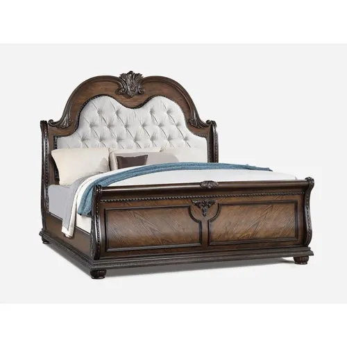 Stanley Bed - Coffee Brown