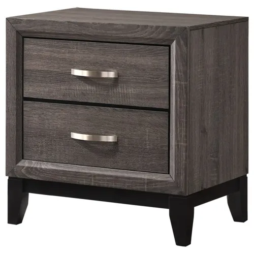 Akerson Nightstand - Grey