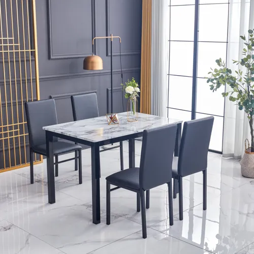 Aiden 5-pk Dinette White