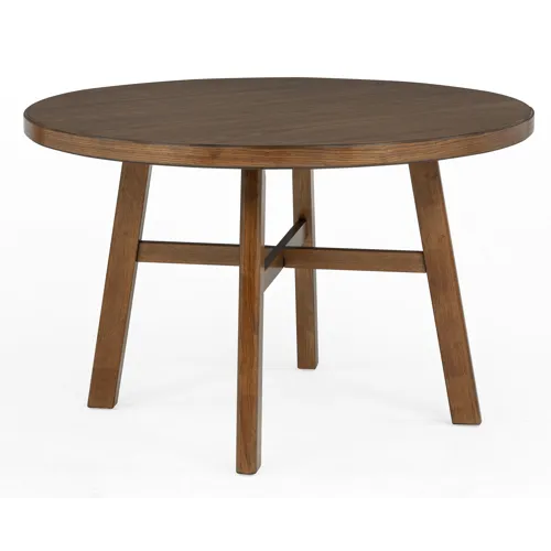 Blanche Round Dining Table Brown