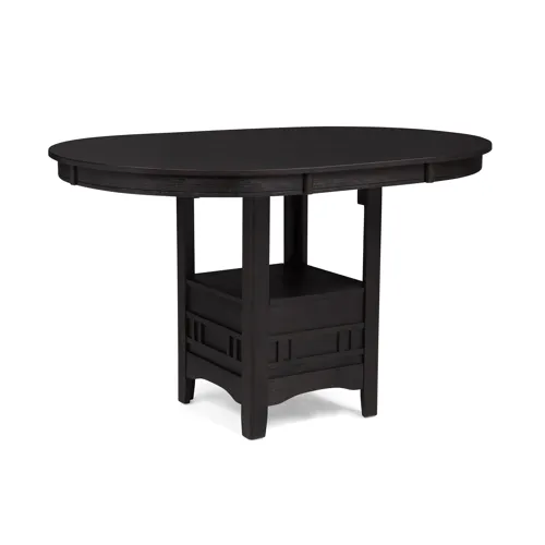 Hartwell Counter Height Table Charcoal Black